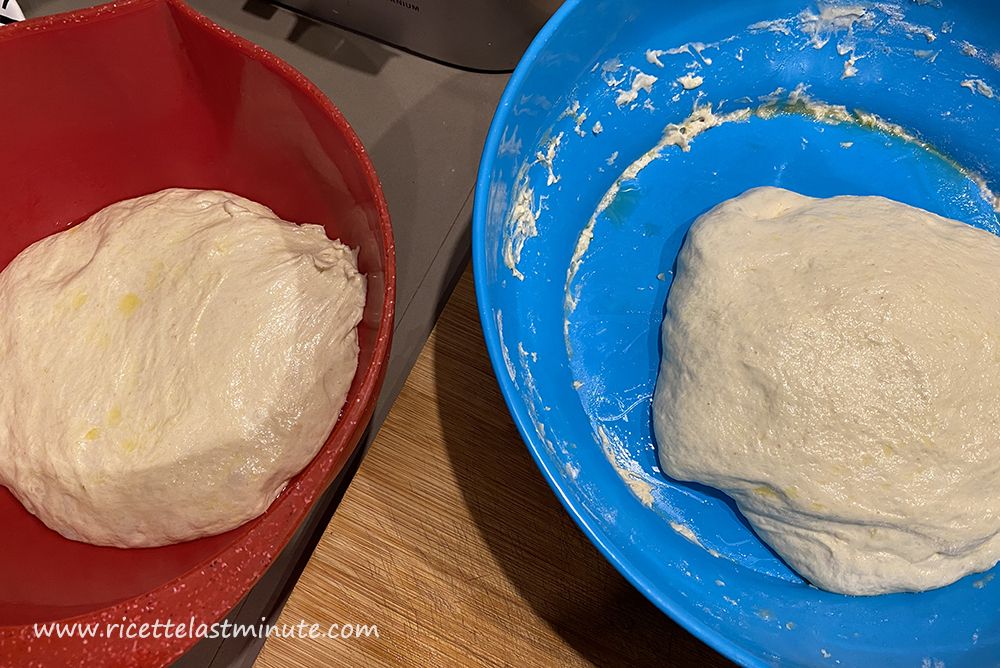 Well leavened dough