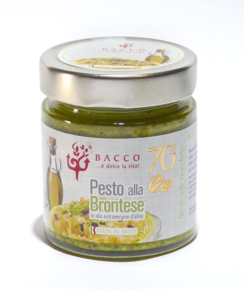Pesto di pistacchio della Bacco s.r.l.