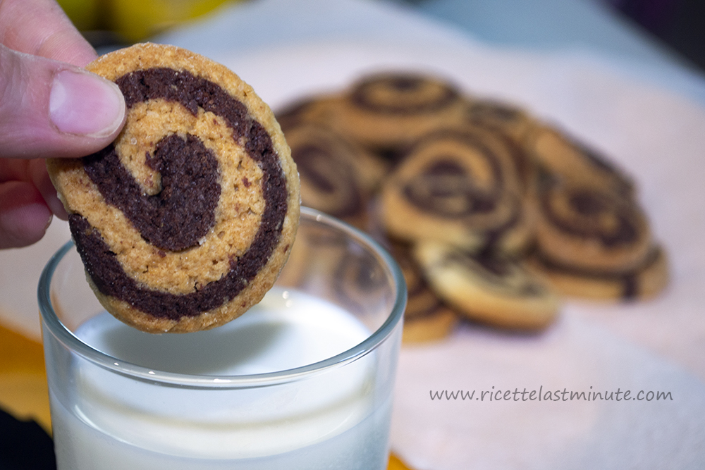 Foto dei biscotti bigusto a spirale
