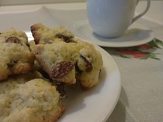 Ricetta dei biscotti con uvetta