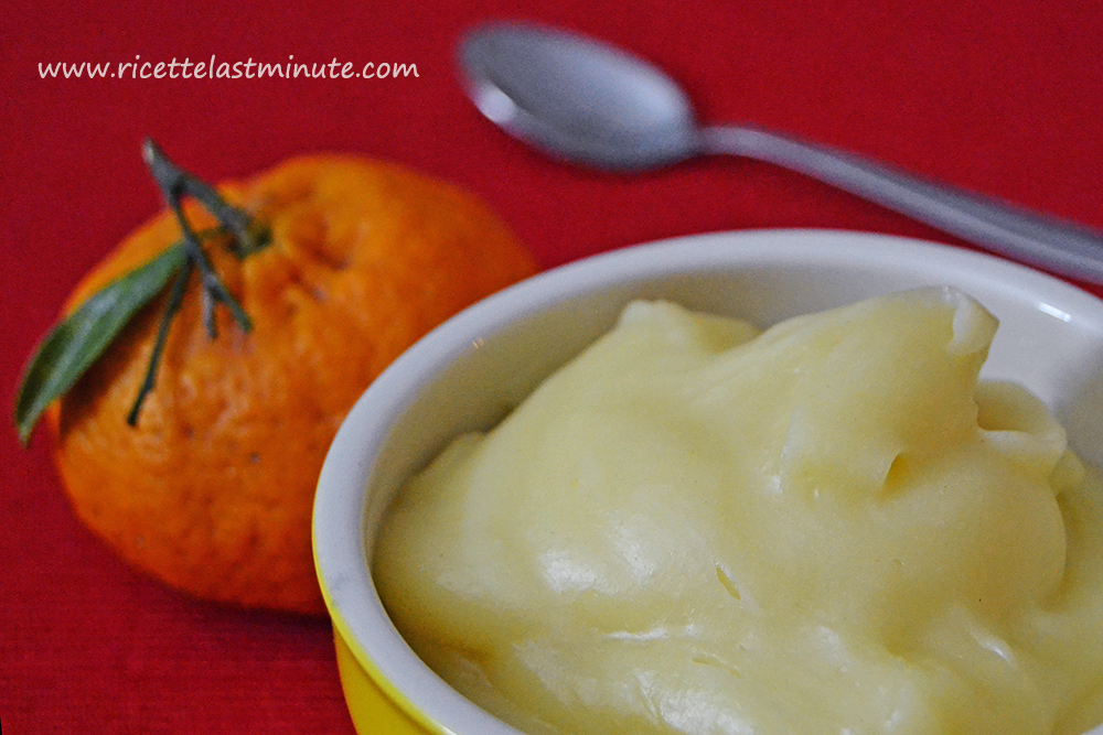 Ricetta della crema al mandarino