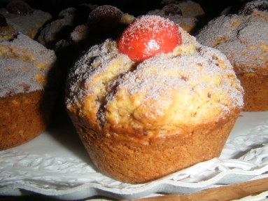 Muffin da colomba-panettone