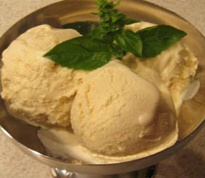 Ricetta del gelato speziato al limone e basilico
