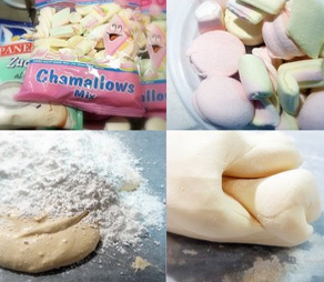 Ricetta dei marshmallow fondant