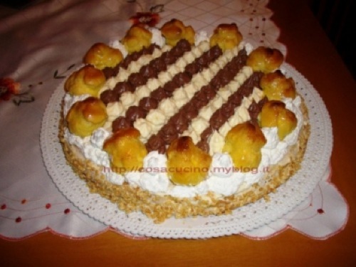 Ricetta della torta Saint Honoré
