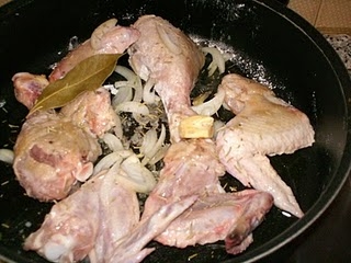 Pollo in padella